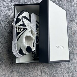 Gucci Monochrome Athletic Shoes
